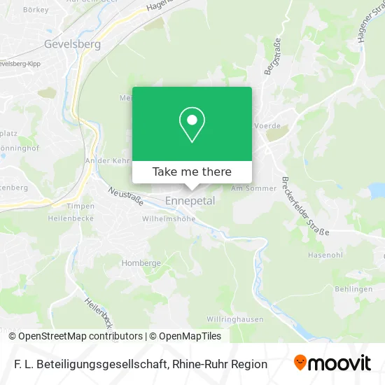 F. L. Beteiligungsgesellschaft map