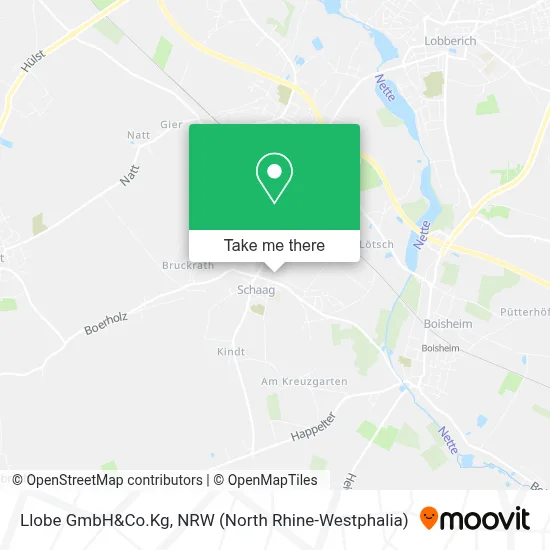 Llobe GmbH&Co.Kg map