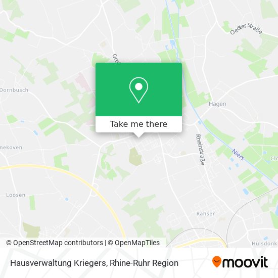 Hausverwaltung Kriegers map