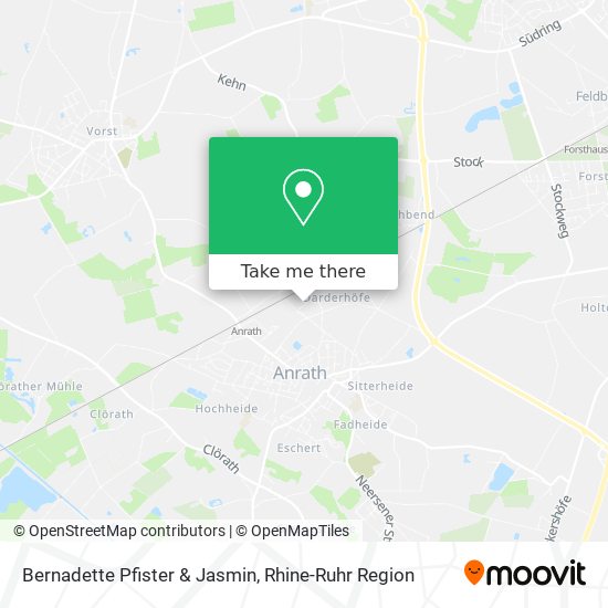 Bernadette Pfister & Jasmin map