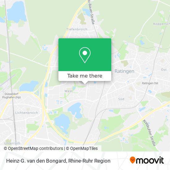Heinz-G. van den Bongard map