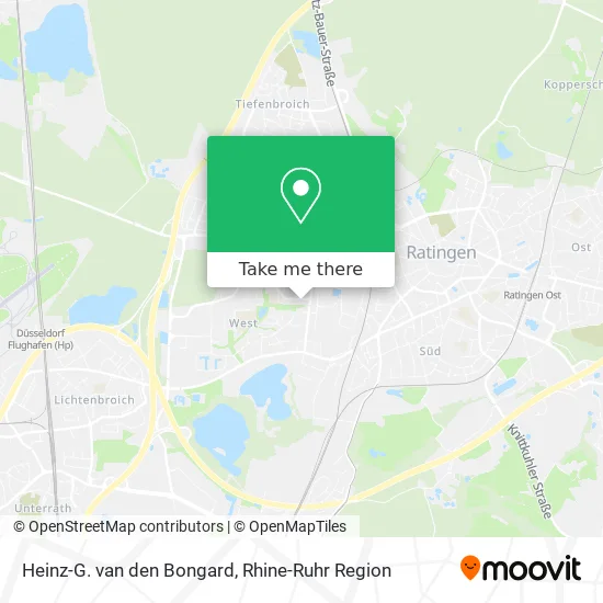 Карта Heinz-G. van den Bongard