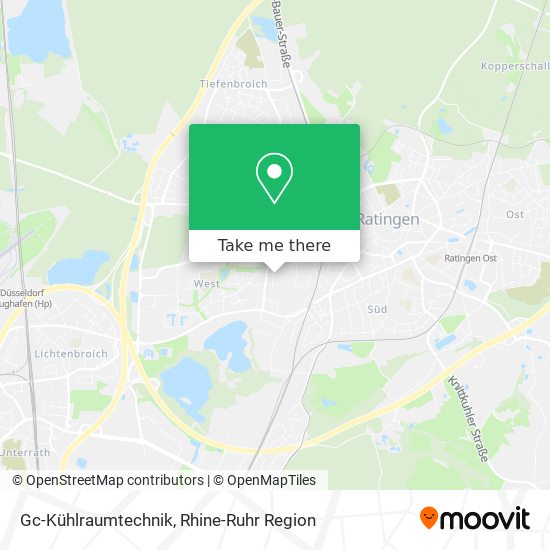 Gc-Kühlraumtechnik map