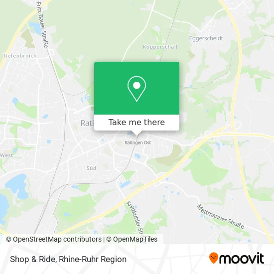Карта Shop & Ride