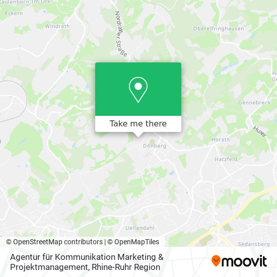 Agentur für Kommunikation Marketing & Projektmanagement map