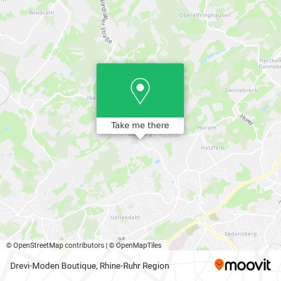 Drevi-Moden Boutique map