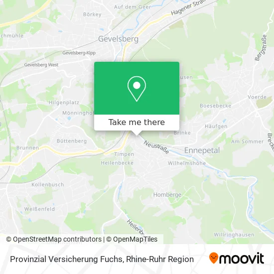 Карта Provinzial Versicherung Fuchs