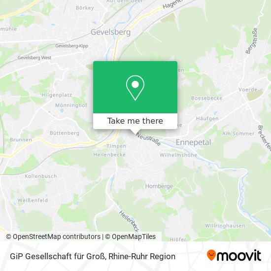 GiP Gesellschaft für Groß map