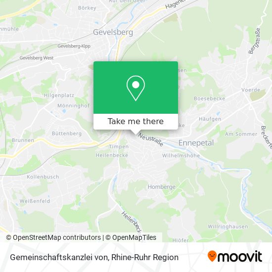 Gemeinschaftskanzlei von map