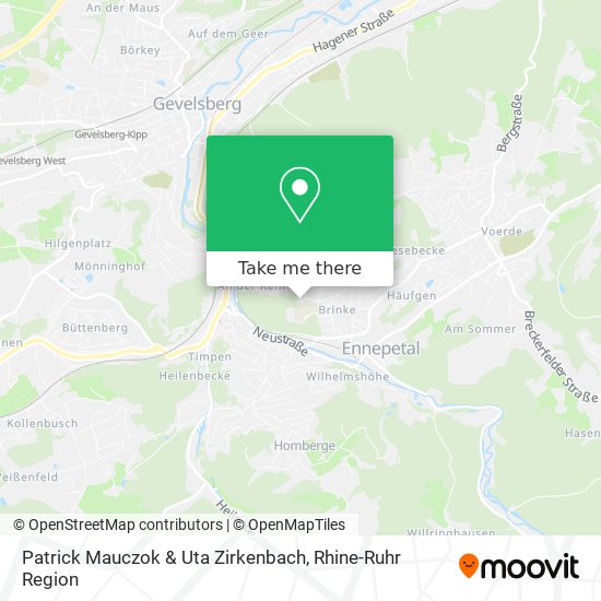 Patrick Mauczok & Uta Zirkenbach map