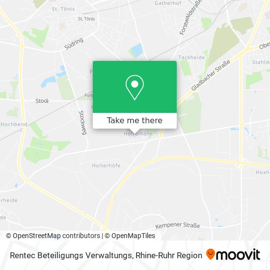 Rentec Beteiligungs Verwaltungs map