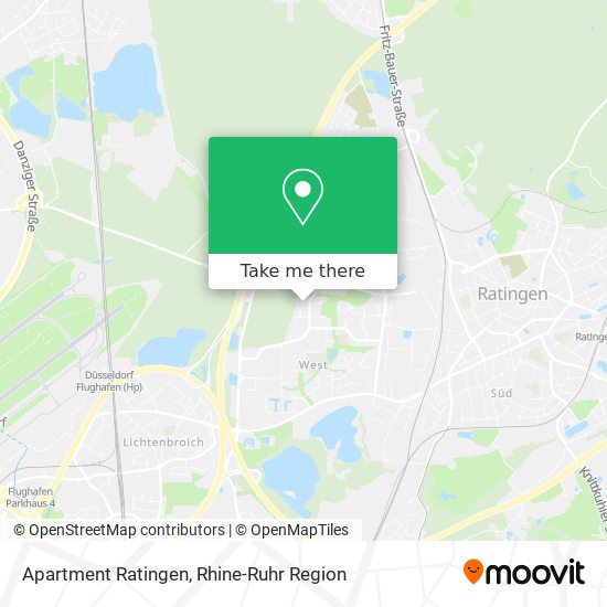 Apartment Ratingen map