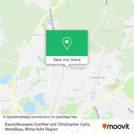 Bauschlosserei Günther und Christopher Carls, Metallbau map