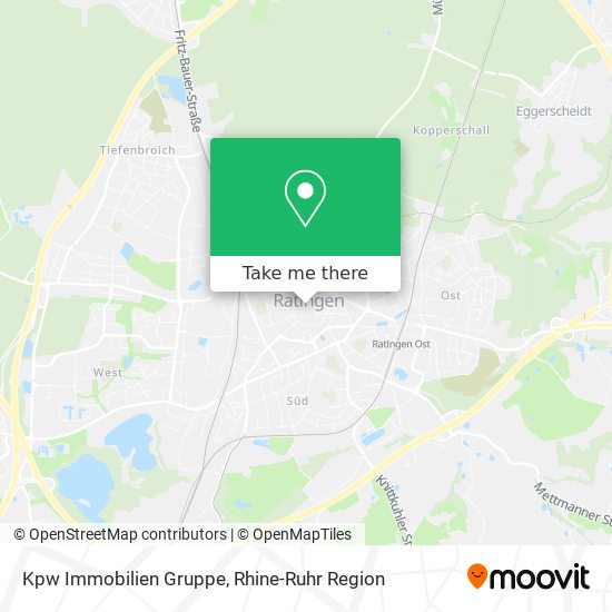 Kpw Immobilien Gruppe map