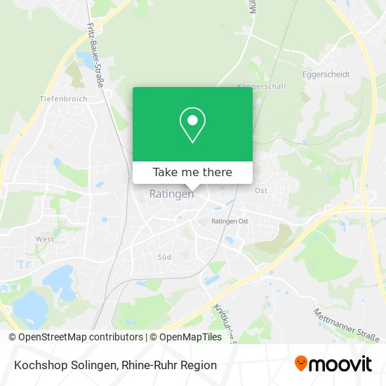 Карта Kochshop Solingen