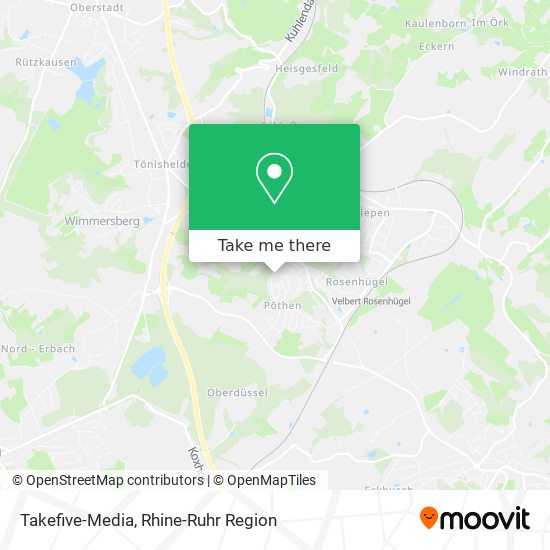 Takefive-Media map