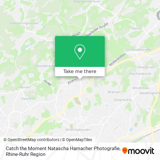 Catch the Moment Natascha Hamacher Photografie map