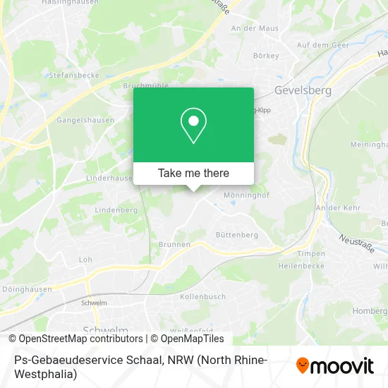 Ps-Gebaeudeservice Schaal map