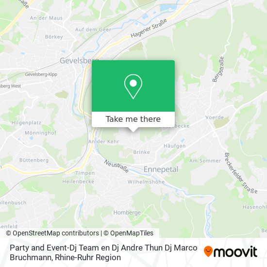 Party and Event-Dj Team en Dj Andre Thun Dj Marco Bruchmann map