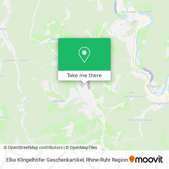 Elke Klingelhöfer Geschenkartikel map