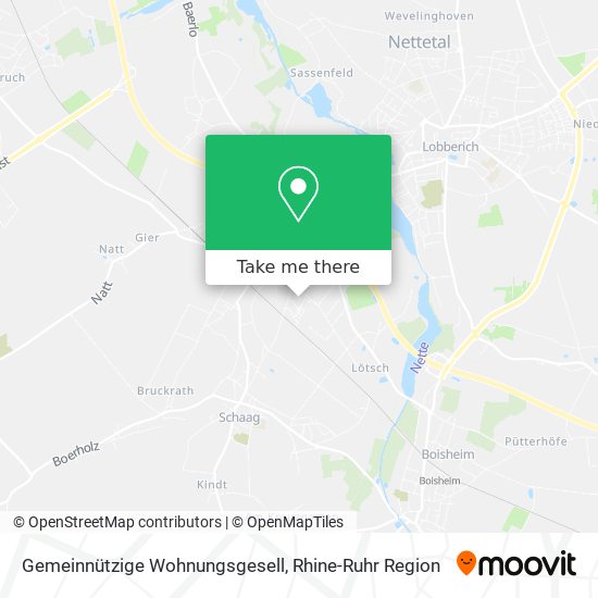 Gemeinnützige Wohnungsgesell map