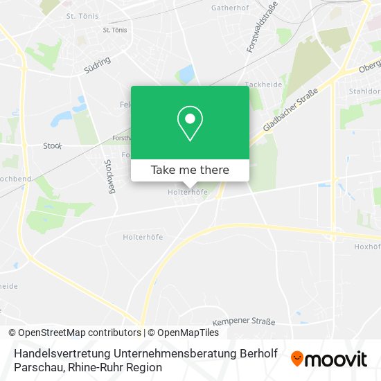 Handelsvertretung Unternehmensberatung Berholf Parschau map