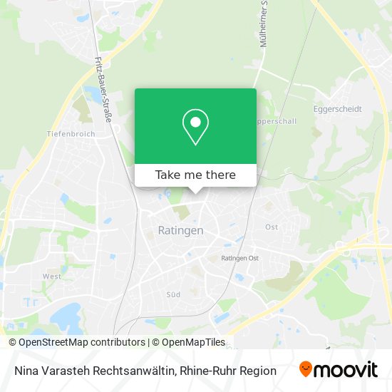 Nina Varasteh Rechtsanwältin map