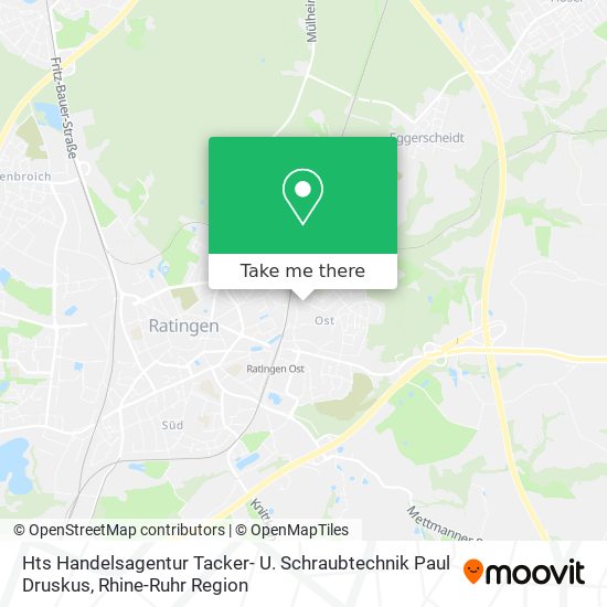 Hts Handelsagentur Tacker- U. Schraubtechnik Paul Druskus map