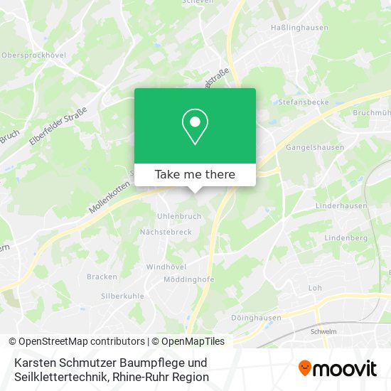 Karsten Schmutzer Baumpflege und Seilklettertechnik map