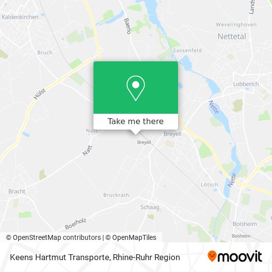 Keens Hartmut Transporte map