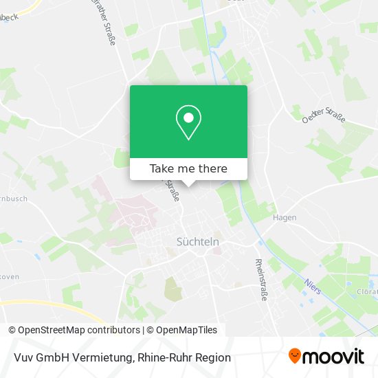 Vuv GmbH Vermietung map