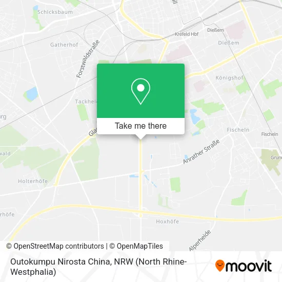 Карта Outokumpu Nirosta China