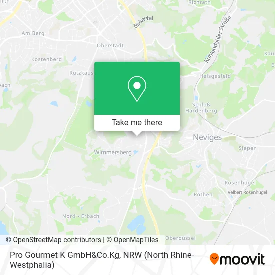 Pro Gourmet K GmbH&Co.Kg map