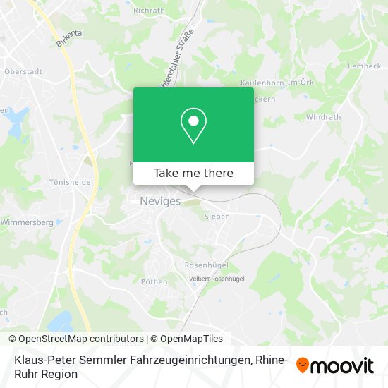 Klaus-Peter Semmler Fahrzeugeinrichtungen map