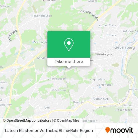 Latech Elastomer Vertriebs map