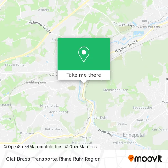 Карта Olaf Brass Transporte