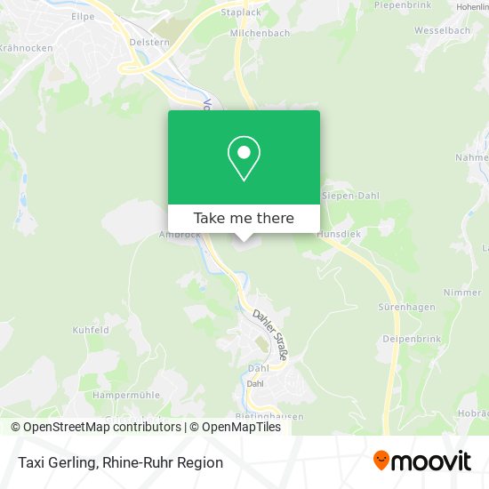 Taxi Gerling map