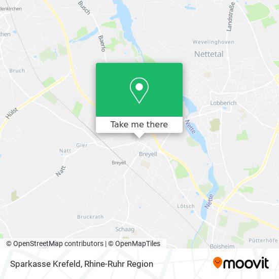 Sparkasse Krefeld map