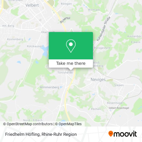 Friedhelm Höfling map