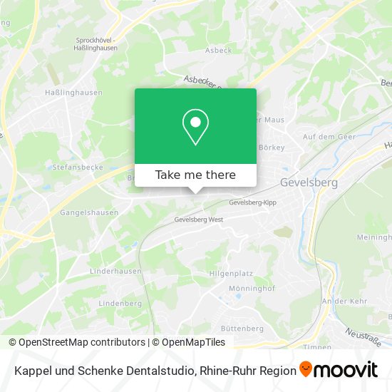 Карта Kappel und Schenke Dentalstudio