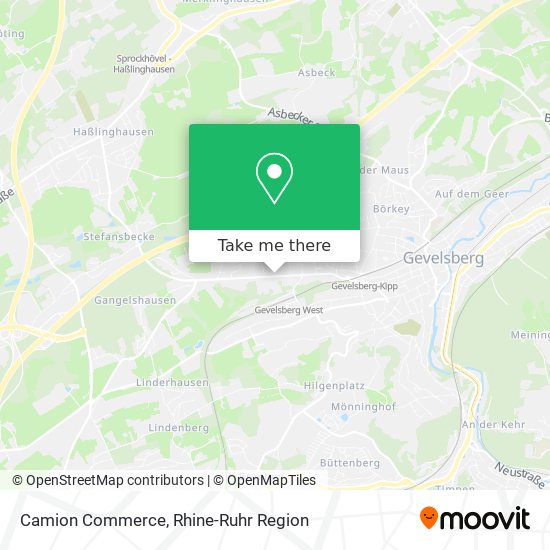 Camion Commerce map