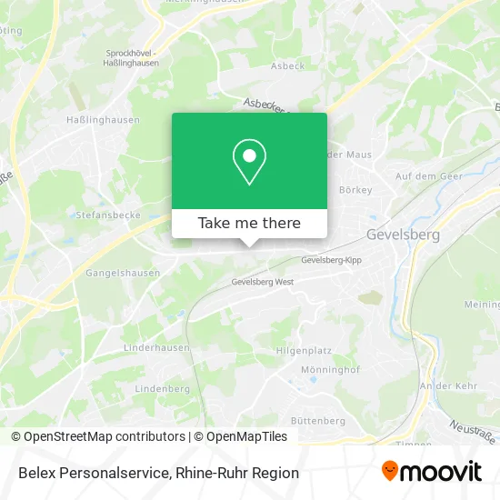 Карта Belex Personalservice