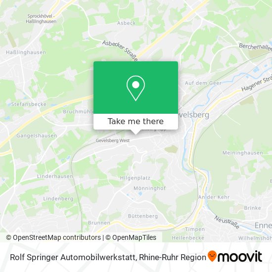 Rolf Springer Automobilwerkstatt map