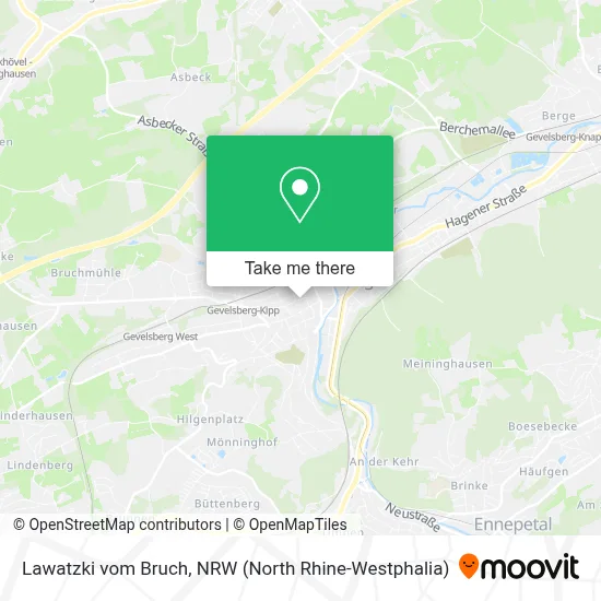 Lawatzki vom Bruch map