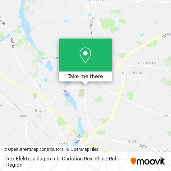 Карта Rex Elektroanlagen Inh. Christian Rex