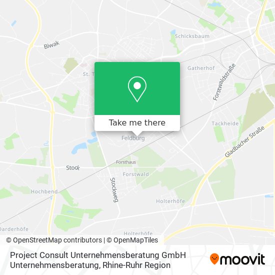 Project Consult Unternehmensberatung GmbH Unternehmensberatung map