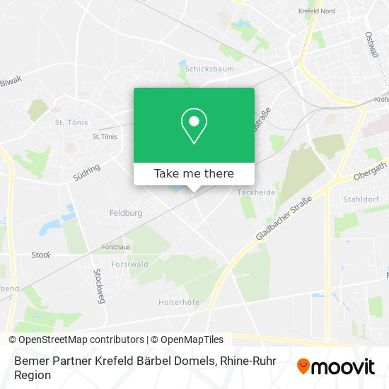 Bemer Partner Krefeld Bärbel Domels map