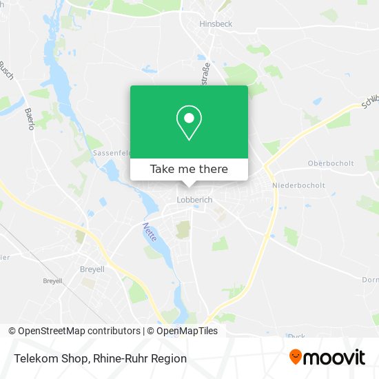 Telekom Shop map