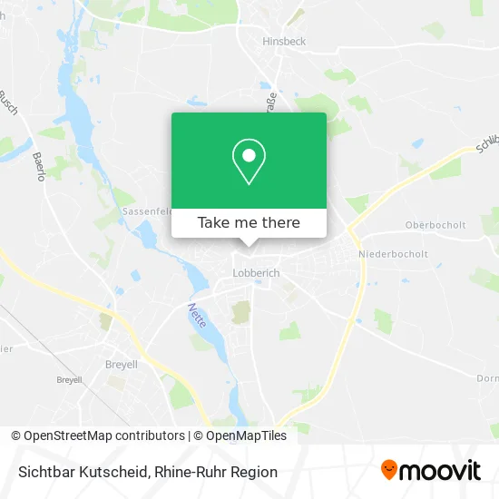 Карта Sichtbar Kutscheid