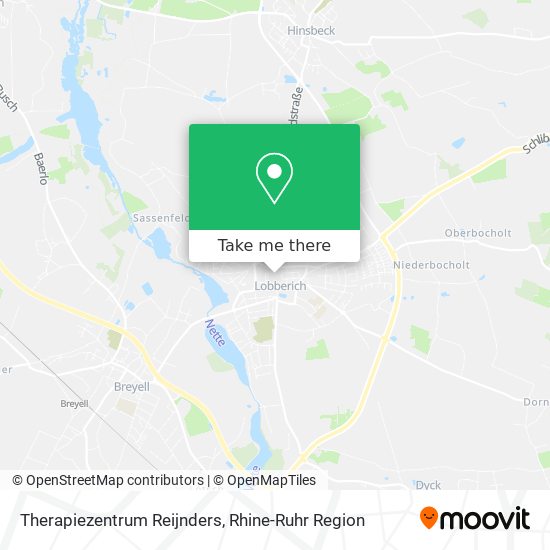 Therapiezentrum Reijnders map